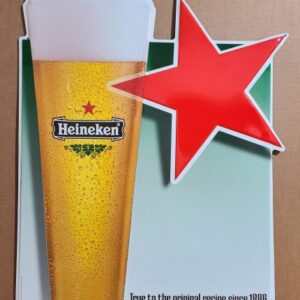 Heineken Beer Star Tin Sign