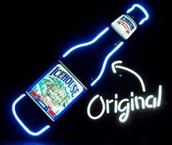 Icehouse Beer Sequencing Neon Sign [object object] My Beer Sign Collection &#8211; Not for sale but can be bought&#8230; icehousebottleflasher250