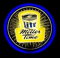 Lite Beer Miller Time Motion Light [object object] My Beer Sign Collection &#8211; Not for sale but can be bought&#8230; litemillertimemotion250