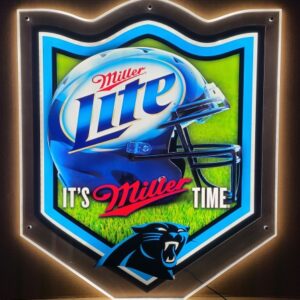 Lite Beer NFL Panthers LED Sign