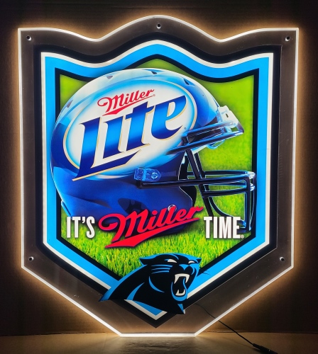Lite Beer NFL Panthers LED Sign [object object] Home litepanthersled2013