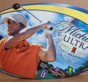 Michelob Ultra Beer PGA Tin Sign