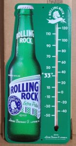 Rolling Rock Beer Thermometer Tin Sign rolling rock beer thermometer tin sign Rolling Rock Beer Thermometer Tin Sign rollingrockthermometer2004 156x300