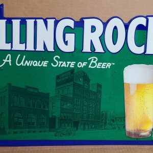 Rolling Rock Beer PA Tin Sign