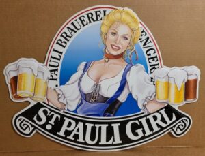 St Pauli Girl Beer Tin Sign st pauli girl beer tin sign St Pauli Girl Beer Tin Sign stpauligirltin1999 300x229