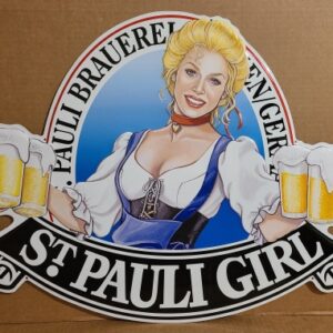 St Pauli Girl Beer Tin Sign