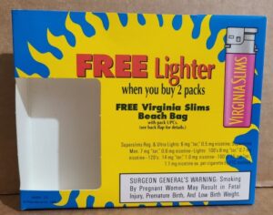 Virginia Slims Cigarettes Lighter virginia slims cigarettes lighter Virginia Slims Cigarettes Lighter virginiaslimslighter1994 300x236