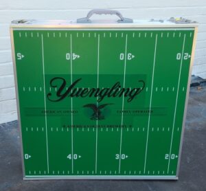 Yuengling Beer Tailgate Table yuengling beer tailgate table Yuengling Beer Tailgate Table yuenglingtailgatetableclosed 300x278
