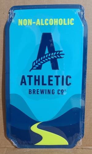 Athletic Beer Tin Sign