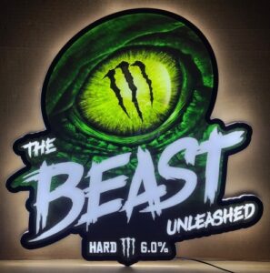 Monster The Beast Seltzer LED Sign monster the beast seltzer led sign Monster The Beast Seltzer LED Sign monsterthebeastled 297x300