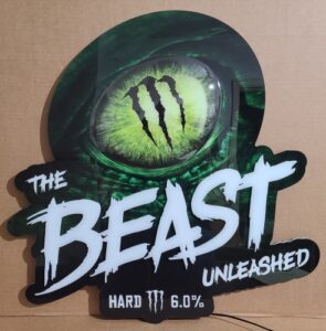 Monster The Beast Seltzer LED Sign monster the beast seltzer led sign Monster The Beast Seltzer LED Sign monsterthebeastledoff 295x300