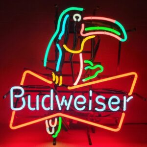 Budweiser Beer Toucan Neon Sign