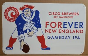 Cisco Beer NFL Patriots Tin Sign cisco beer nfl patriots tin sign Cisco Beer NFL Patriots Tin Sign ciscobrewersnepatriotstin2023 300x190