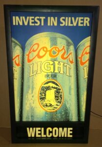 Coors Light Beer Sign coors light beer sign Coors Light Beer Sign coorslightinvestinsilver1992 209x300