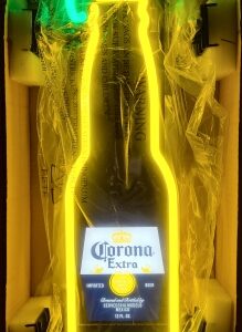 Corona Extra Beer Double Bottle LED Sign