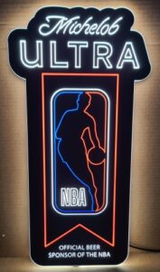 Michelob Ultra Beer NBA LED Sign michelob ultra beer nba led sign Michelob Ultra Beer NBA LED Sign michelobultranbaled2023 177x300