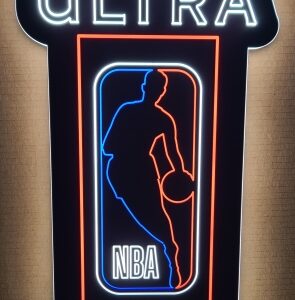 Michelob Ultra Beer NBA LED Sign