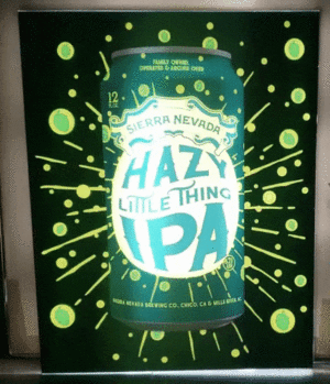 Sierra Nevada Hazy Little Thing IPA Sequencing LED Sign