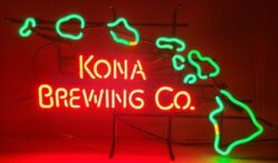 Kona Beer Island Chain Neon Sign [object object] My Beer Sign Collection &#8211; Not for sale but can be bought&#8230; konabrewingcoislands2014 e1711878866555