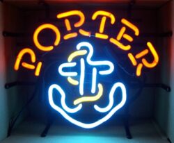 Anchor Porter Beer Mini Neon Sign [object object] My Beer Sign Collection &#8211; Not for sale but can be bought&#8230; anchorportermini e1707654471324