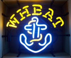 Anchor Wheat Beer Mini Neon Sign [object object] My Beer Sign Collection &#8211; Not for sale but can be bought&#8230; anchorwheatmini e1707654576502