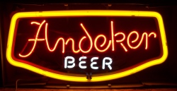 Andeker Beer Neon Sign [object object] My Beer Sign Collection &#8211; Not for sale but can be bought&#8230; andekerbeer
