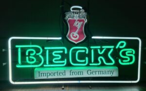 Becks Beer Neon Sign becks beer neon sign Becks Beer Neon Sign becksbrokenpanel1995 300x187