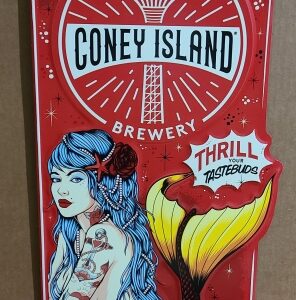 Coney Island Beer Tin Sign
