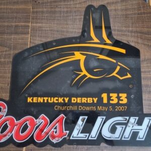 Coors Light Beer Neon Sign Panel