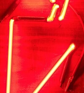 Coors Red Light Beer Neon Sign Tube