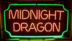 Midnight Dragon Malt Liquor Neon Sign [object object] My Beer Sign Collection &#8211; Not for sale but can be bought&#8230; midnightdragon