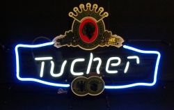 Tucher Beer Neon Sign [object object] My Beer Sign Collection &#8211; Not for sale but can be bought&#8230; tucher
