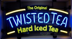 Twisted Tea Hard Iced Tea Neon Sign [object object] My Beer Sign Collection &#8211; Not for sale but can be bought&#8230; twistedtea