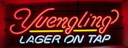 Yuengling Lager On Tap Neon Sign [object object] My Beer Sign Collection &#8211; Not for sale but can be bought&#8230; yuenglingswashlagerontap