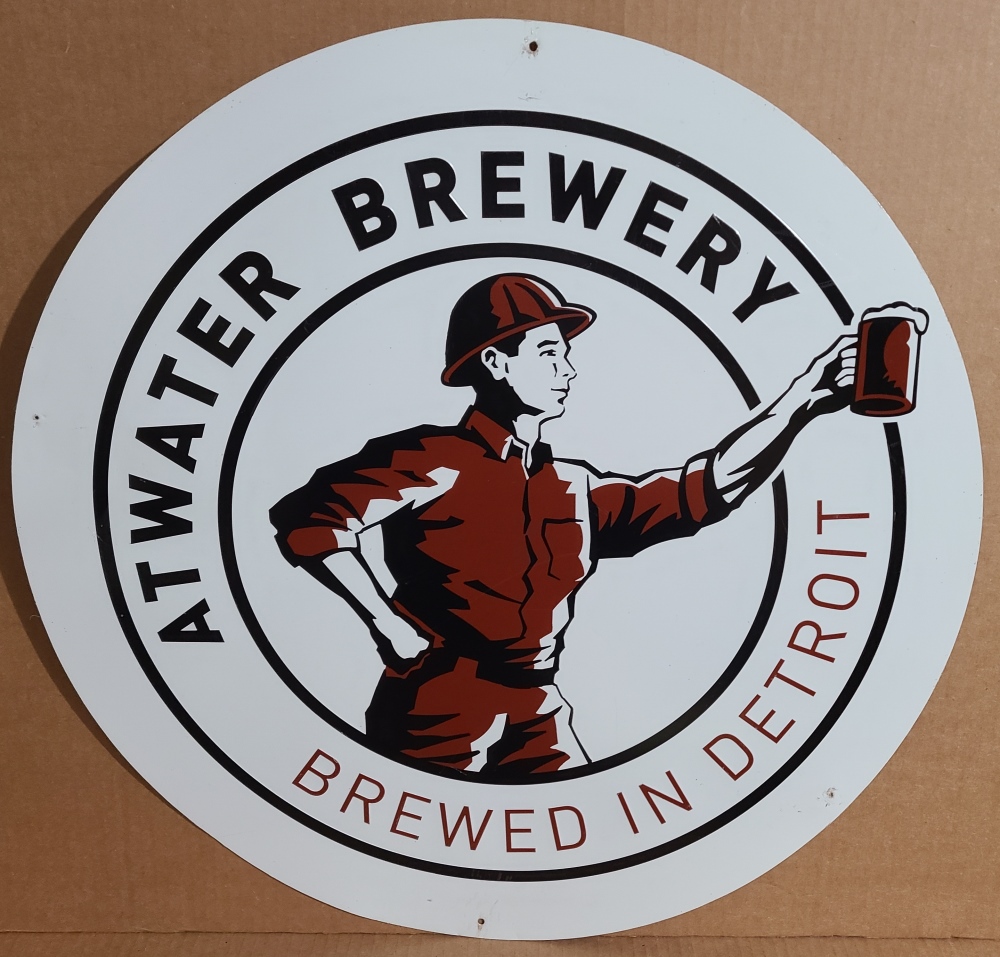 Atwater Beer Tin Sign