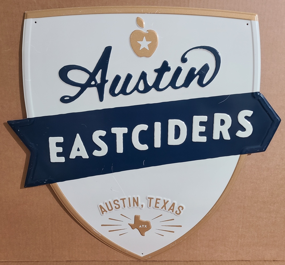 Austin Hard Cider Tin Sign