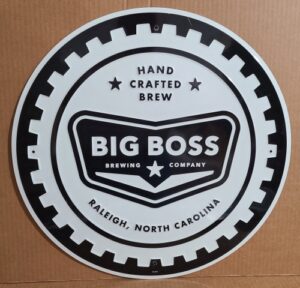 Big Boss Brewing Company Beer Tin Sign big boss brewing company beer tin sign Big Boss Brewing Company Beer Tin Sign bigbossbrewingroundtin 300x288