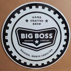 Big Boss Brewing Company Beer Tin Sign