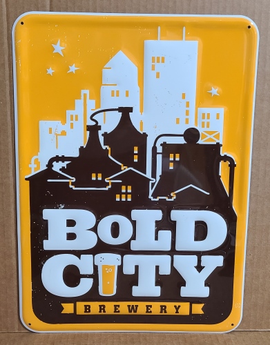 Bold City Brewery Beer Tin Sign