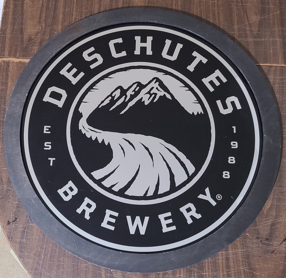 Deschutes Beer Framed Tin Sign