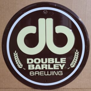 Double Barley Beer Tin Sign double barley beer tin sign Double Barley Beer Tin Sign doublebarleybrewingtin 300x298