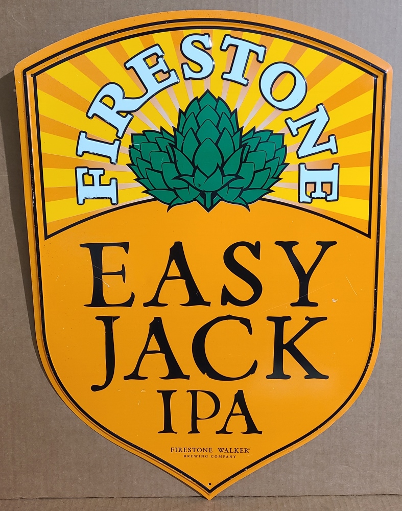 Firestone Easy Jack IPA Tin Sign