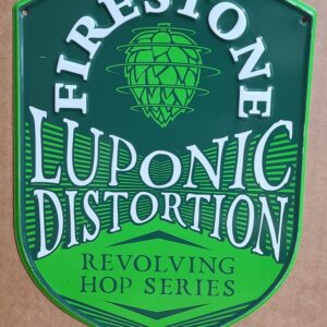 Firestone Luponic Distortion Tin Sign