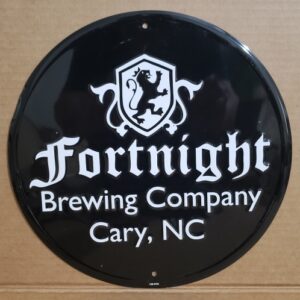 Fortnight Brewing Company Beer Tin Sign