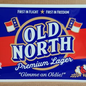 Hi Wire Old North Lager Tin Sign