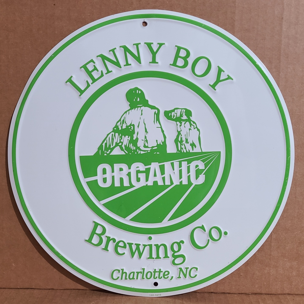 Lenny Boy Beer Tin Sign