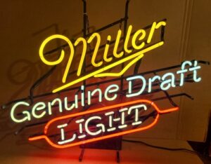 Miller Genuine Draft Light Beer Neon Sign miller genuine draft light beer neon sign Miller Genuine Draft Light Beer Neon Sign millergenuinedraftlight1991 300x234