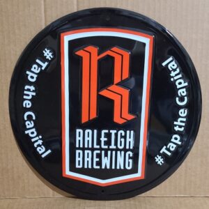 Raleigh Brewing Company Beer Tin Sign