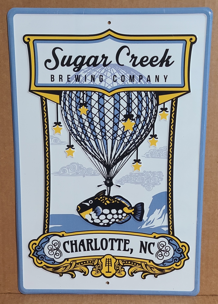 Sugar Creek Beer Tin Sign