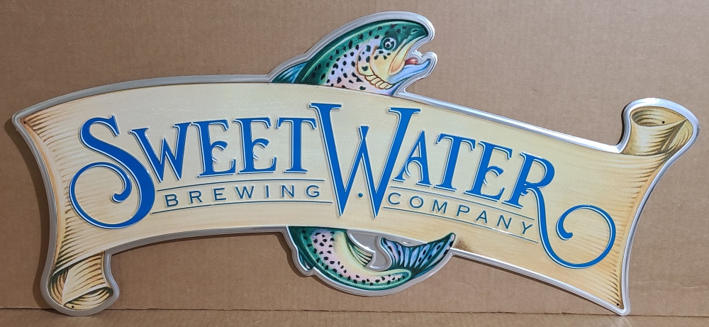 SweetWater Beer Tin Sign